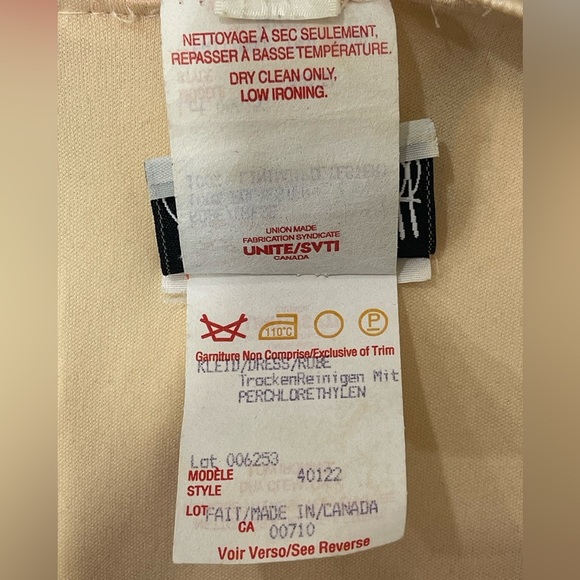 Joseph Ribkoff - Multicolored Floral Print Sheath Dress Neckline Sleeveless - Picture 5 of 6